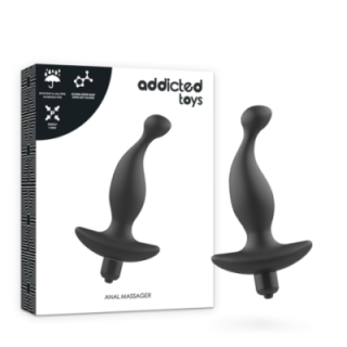 ADDICTED TOYS - MASAJEADOR ANAL CON VIBRACIÓN NEGRO MODELO 1 ADDICTED TOYS - MASAJEADOR ANAL CON VIBRACIÓN NEGRO MODELO 1