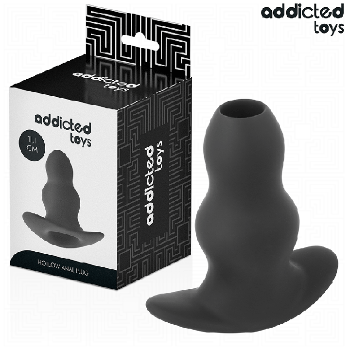 ADDICTED TOYS - PLUG ANAL HUECO SILICONA TALLA L 11.1 CM