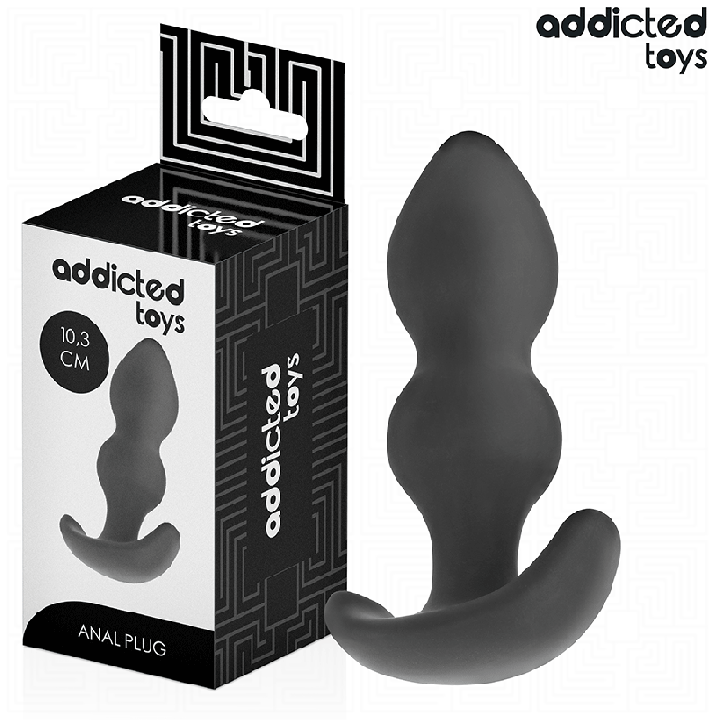 ADDICTED TOYS - PLUG ANAL SILICONA TALLA S 10,3 CM