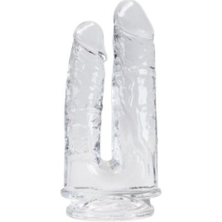 ALIVE - IMPERIUM PENE REALÍSTICO DOBLE TRANSPARENTE 12/14 CM