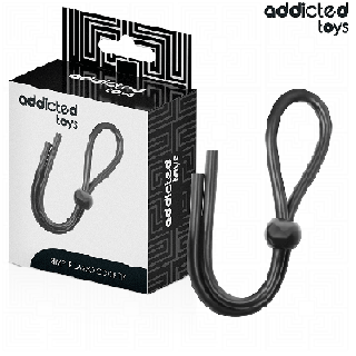 ADDICTED TOYS - CUERDA SILICONA PARA EL PENE DE LAZO SIMPLE