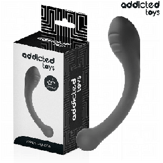 ADDICTED TOYS - ESTIMULADOR ANAL DOBLE SILICONA 18 CM